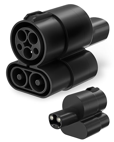 Adaptador CCS1 para estaciones de carga CCS a vehículos Tesla, adaptador de carga rápida de CC portátil de hasta 175 KW, compatible con el modelo 3, Y, S, X