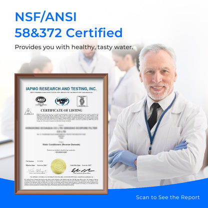 Sistema de ósmosis inversa G3P600 - Waterdrop G3P600