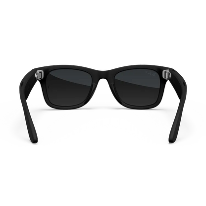 Ray-Ban Meta Wayfarer, Negro mate/Grafito degradado polarizado, Estándar