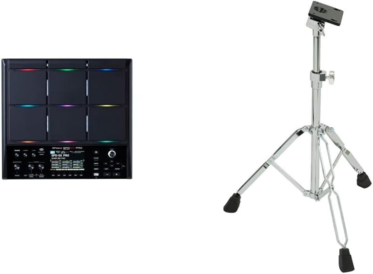 Roland Batería de muestreo insignia SPD-SX PRO y otros músicos | 9 superficies de reproducción, 8 entradas de disparo externas, pantalla a color, LED de almohadilla personalizable, FX a bordo y más