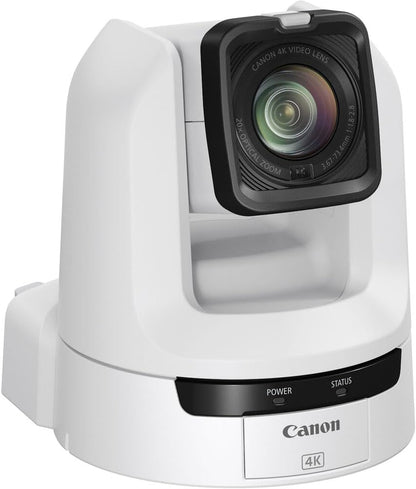 Canon CR-N300 Pro PTZ Cámara BK 20x Lente de zoom óptico, 1 2/3 "4k 30P Sensor AF híbrido, 3G-SDI, HDMI, IP, salida de video USB, NDI | HX2, SRT-Church, Eventos en vivo, Conferencia de transmisión,