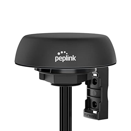 Peplink Mobility - Antena celular y Wi-Fi 5 en 1 con receptor GPS, QMA, negro, 1 pie/1.0 ft, negro | ANT-MB-22G-Q-B-1