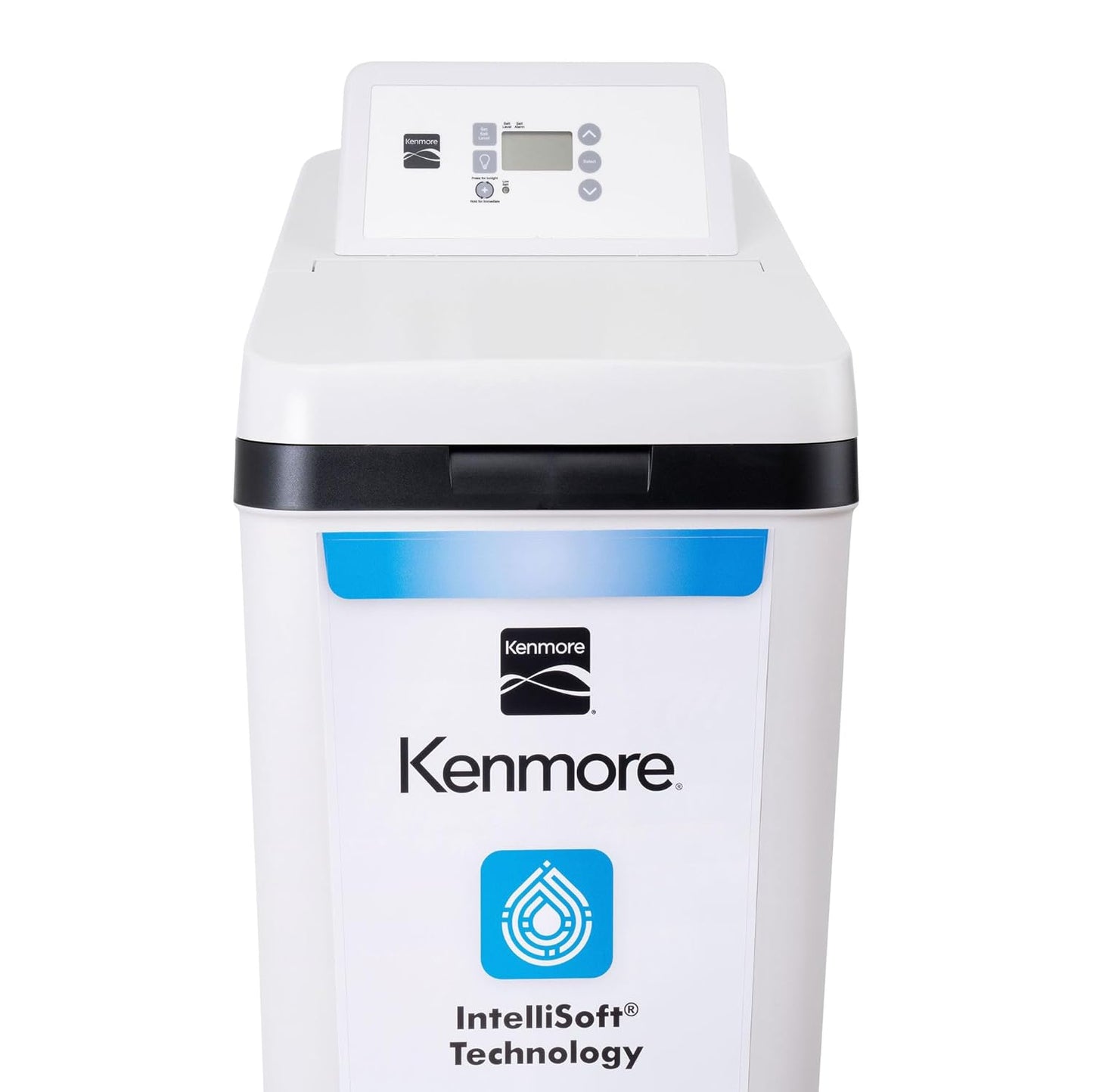 Kenmore Suavizante de agua 420 con válvula de flujo ultra | Reduce los minerales de dureza y el hierro de agua transparente | Suavizante de agua para todo el hogar | Fácil de instalar | Reduce el agua