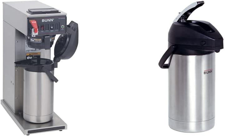 BUNN CWTF15-APS - Cafetera comercial Airpot. Nombre Modelo CWTF15-APS Número de modelo 23001.0006