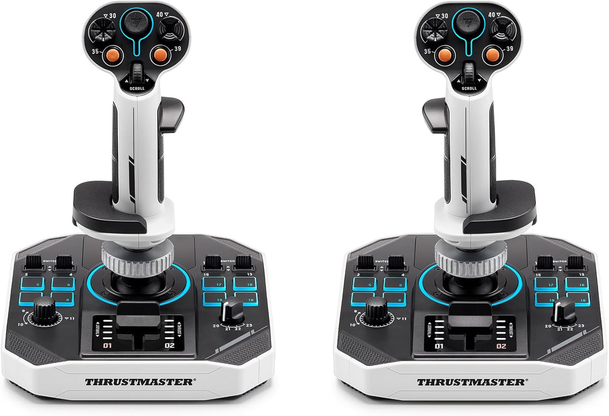 Thrustmaster Sol-R 1 Flightstick スペースコンバットシム/フライトシミュレーター用ジョイスティック PC(Windows 10/11) 対応 - Sol-R Edition 2960920 Sol-R 2 Hosas