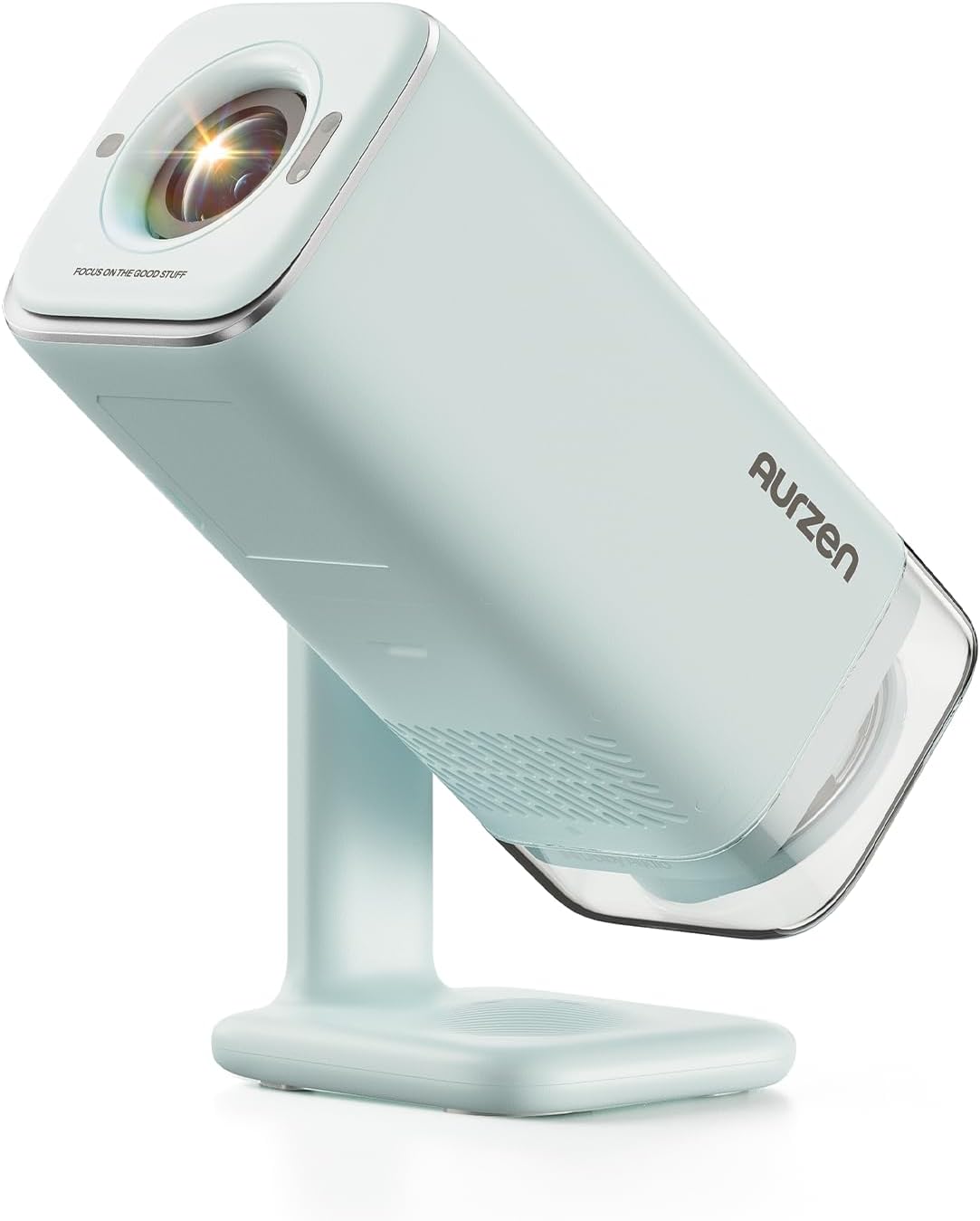 Aurzen BOOM Air D004- Proyector portátil Google TV con WiFi y Bluetooth, alimentado por USB-C, proyector inteligente para películas al aire libre y en casa, compatible con 4K, enfoque en tiempo real | Smart Projector with WiFi Bluetooth Home Movie
