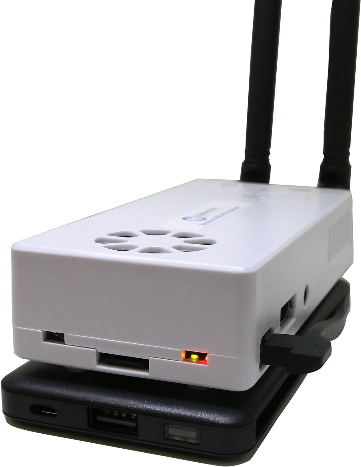 Stratux ADS-B - Receptor de doble banda para clima y tráfico de aviación, WAAS GPS, AHRS, paquete de baterías, montaje de succión, antenas, SDR Internal GPS