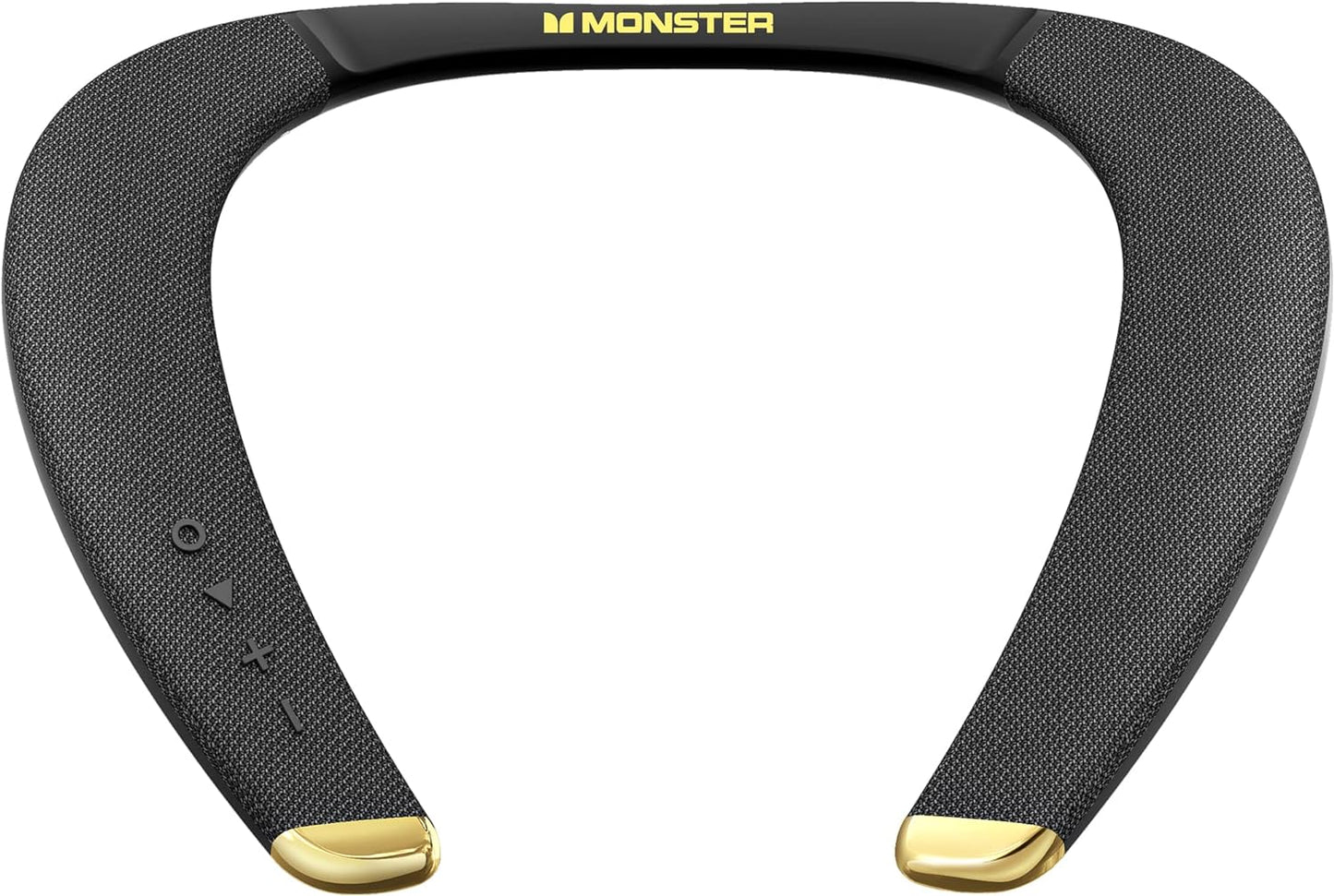 Monster Boomerang - Altavoces Bluetooth con banda para el cuello, con 15 horas de reproducción, sonido estéreo 3D de alta fidelidad, baja latencia, micrófono integrado, IPX5 impermeable para usar en