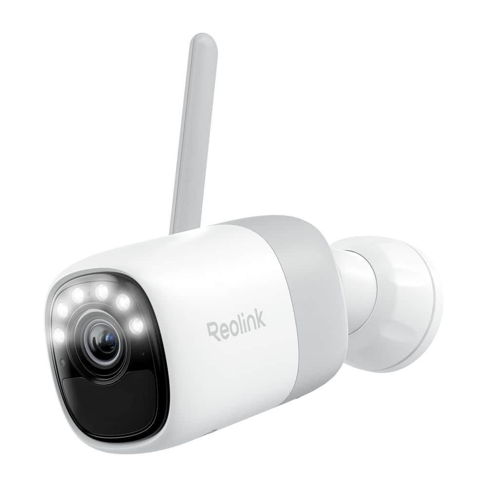 REOLINK Cámara de seguridad inalámbrica Wi-Fi para interiores y exteriores Altas B630 2K 4MP con batería, grabación previa, batería de larga duración, color blanco