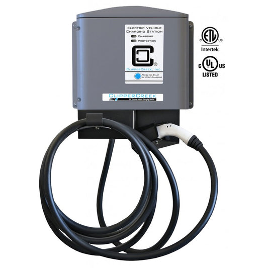 ClipperCreek CS-100, 70/80 Amp Regulable EVSE  Cargador auto electrico #0224-00-009