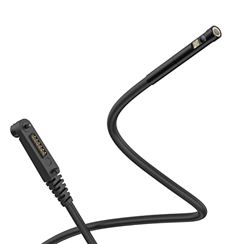Ulefone Endoscopio impermeable IP67 para Ulefone Power Armor serie 18/19, Armor 13/16 Pro/21/24 teléfonos resistentes, 2M semirrígido, cámara dual de boroscopio de 0.217 in, 7 luces LED
