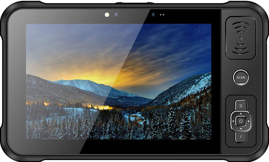 8 '' IPS LTPS 1920x1200 13MP Cámara Rugged IP65 4G inalámbrica Android 7.1 Industrial Tablet PC con escáner de huellas dactilares