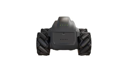 Moorebot Scout Pequeño robot móvil impulsado por IA para monitoreo del hogar, Alexa y Google Home reconocimiento de humanos y mascotas ruedas Mecanum con FWD