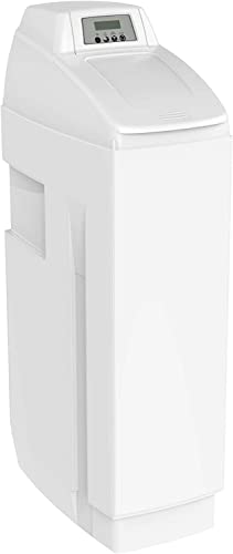 Pentair OMNIFilter OM40KCS Sistema de suavizante de agua de 40,000 granos, suavizante de gabinete de alta eficiencia con regeneración de demanda