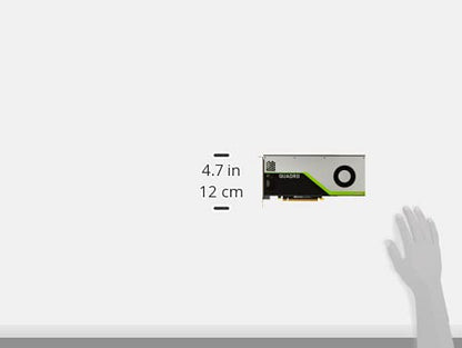 PNY VC-839 Tarjeta de Video Nvidia Quadro Rtx4000/PCI Express 3.0 X16/GDDR6/8 GB/DP 1.4/3X DP/USB Tipo C//Gama Alta/Diseño,