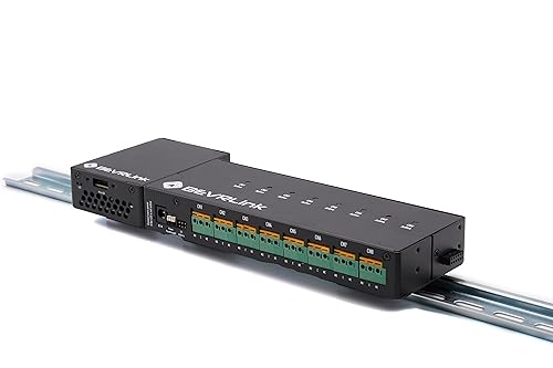 BEVRLink Relé de 8 canales 5V V1 | 8 CH | para Raspberry Pi, Arduino, ESP32, ESP8266, otros ordenadores y microcontroladores de una sola placa | I2C | GPIO