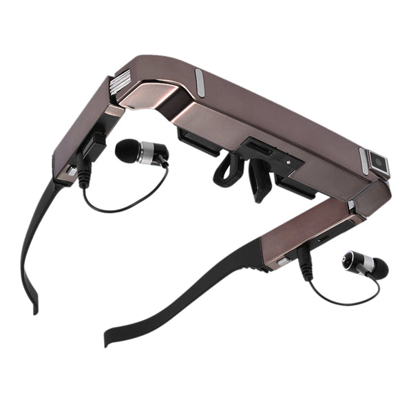 [IN STOCK]VISION-800 3D Glasses Video Android 4.4 MTK6582 1G/2G 5MP AC WIFI BT4.0 2060P MIC