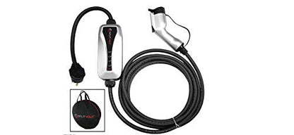 Splitvolt Cargador EV NEMA 14-50 de 40A cable de 16 pies, nivel 2 240 V, carga de circuito NEC más rápida segura de 50amp J1772