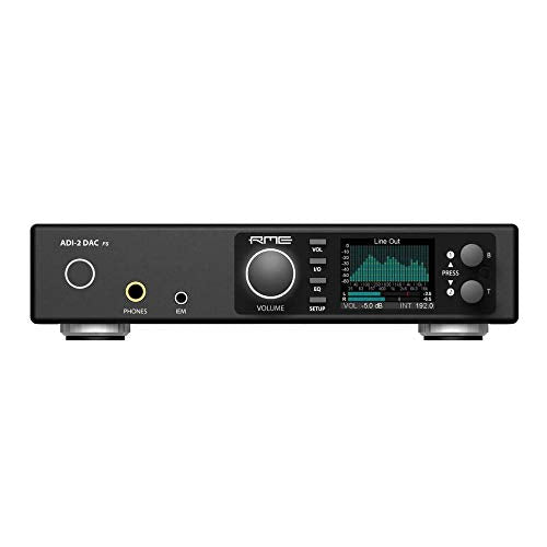 RME ADI2DACFS Ultra-fidelity PCM/DSD 768 kHz convertidor DA de 2 canales