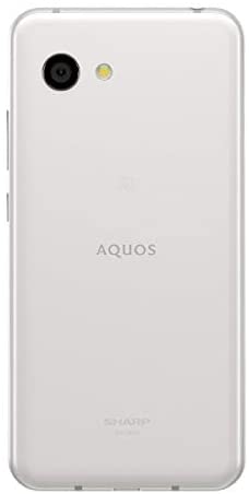 SHARP AQUOS R2 compact SH-M09 (Deep White) 5.2 inch SIM Free Smartphone [Memory 4GB/Storage 64GB/IGZO Display] SH-M09-W