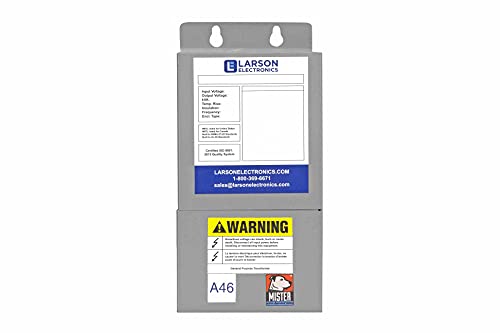 Transformador elevador Buck & Boost de 1 fase, 208 V primario, 240 V secundario a 31.2 amperios - 50/60 Hz