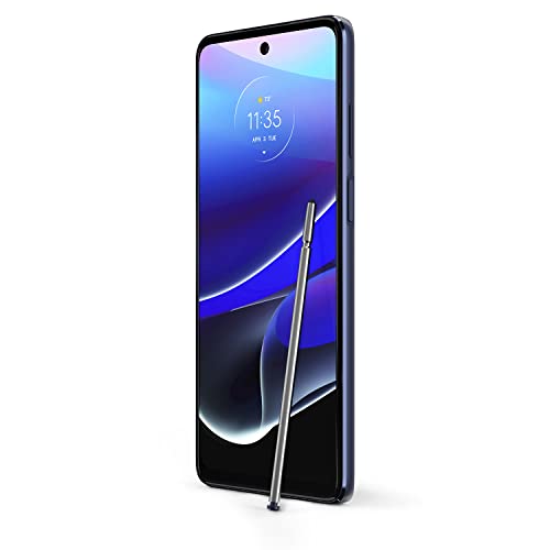 Motorola Moto G Stylus 5G | 2022 | Desbloqueado | 8/256 GB | Cámara de 50 MP | Azul Acero PATJ0004US
