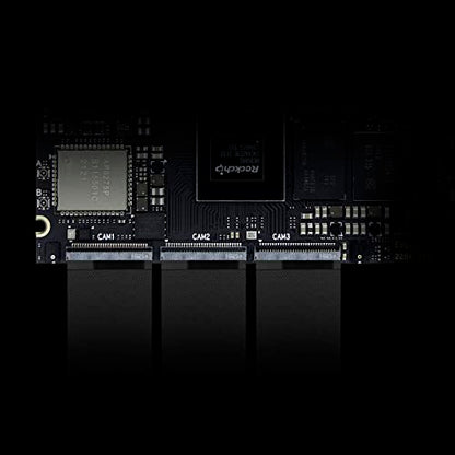 khadas Mini ARM PC, Edge2 RK3588S Computadora de placa única con CPU de 8 núcleos de 64 bits, ARM Mali-G610 MP4 GPU, 6 tops AI NPU, Wi-Fi 6, Bluetooth 5.0, visualización y decodificador HD 8K, interfaz de usuario 4K y 4 pantallas independientes