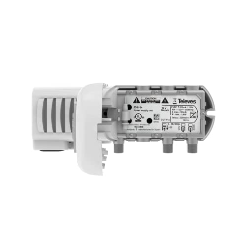 Televes DATBOSS - Antena LR Mix Hi-VHF UHF de largo alcance con filtro 5G, rango de 75 millas 149884 (reemplaza a 149883)