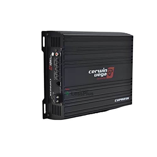 CERWIN Vega CVPRO5K 5000W MAX FullRange Clase D Monoblock Pro Amplificador con Perilla de Control de Graves