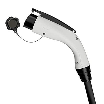 EMPORIA ENERGY Cargador Inteligente para vehículos eléctricos, 48 A, Nivel 2, Energy Star/UL, NEMA 14-50 o Cable Duro, Cable de 25 pies, EVSE para Interiores y Exteriores