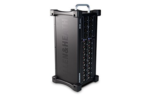 Allen & Heath AB168 Estante de audio remoto/caja de escenario portátil para la serie GLD y Qu, entrada 16 XLR, salida 8 XLR (AH-AB-168)