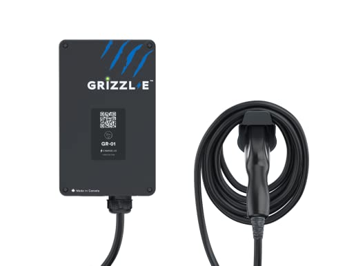 Grizzl-E Solución de carga eléctrica comercial Level 2, 40amperios, enchufe NEMA 14-50, paquete comercial WIFI - PHEVS