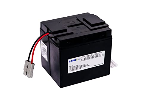 UPC UPGRADE PARTS COMPANY RBC7-UPC - Batería de repuesto para APC Smart-UPS SU1400, SUA1500, SUA750XL, SUA1000XL, SU1400NET, SU1000XLNET - Desplácese hacia abajo para ver la lista completa de modelos compatibles