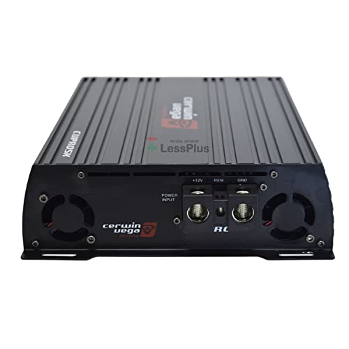 CERWIN Vega CVPRO5K 5000W MAX FullRange Clase D Monoblock Pro Amplificador con Perilla de Control de Graves