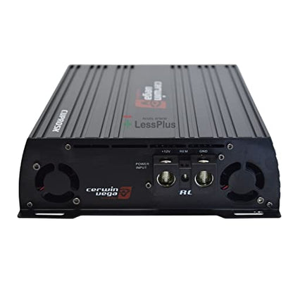 CERWIN Vega CVPRO5K 5000W MAX FullRange Clase D Monoblock Pro Amplificador con Perilla de Control de Graves