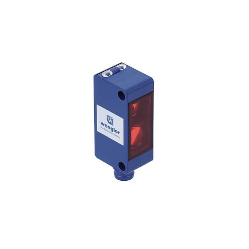 P1KL002 | Sensor retrovisor WENGLOR, rango de 196.850 in, PNP NO/NC, IO-Link 1.1, luz roja, conector M8 4PIN
