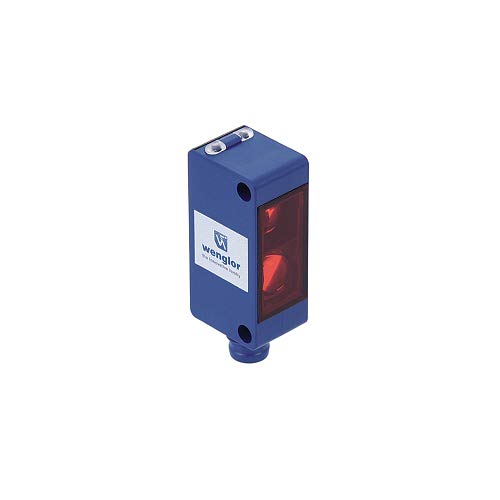 P1KL002 Sensor Retrovisor WENGLOR, Rango De 196.850 In, PNP NO/NC, IO-Link 1.1, Luz Roja, Conector M8 4PIN