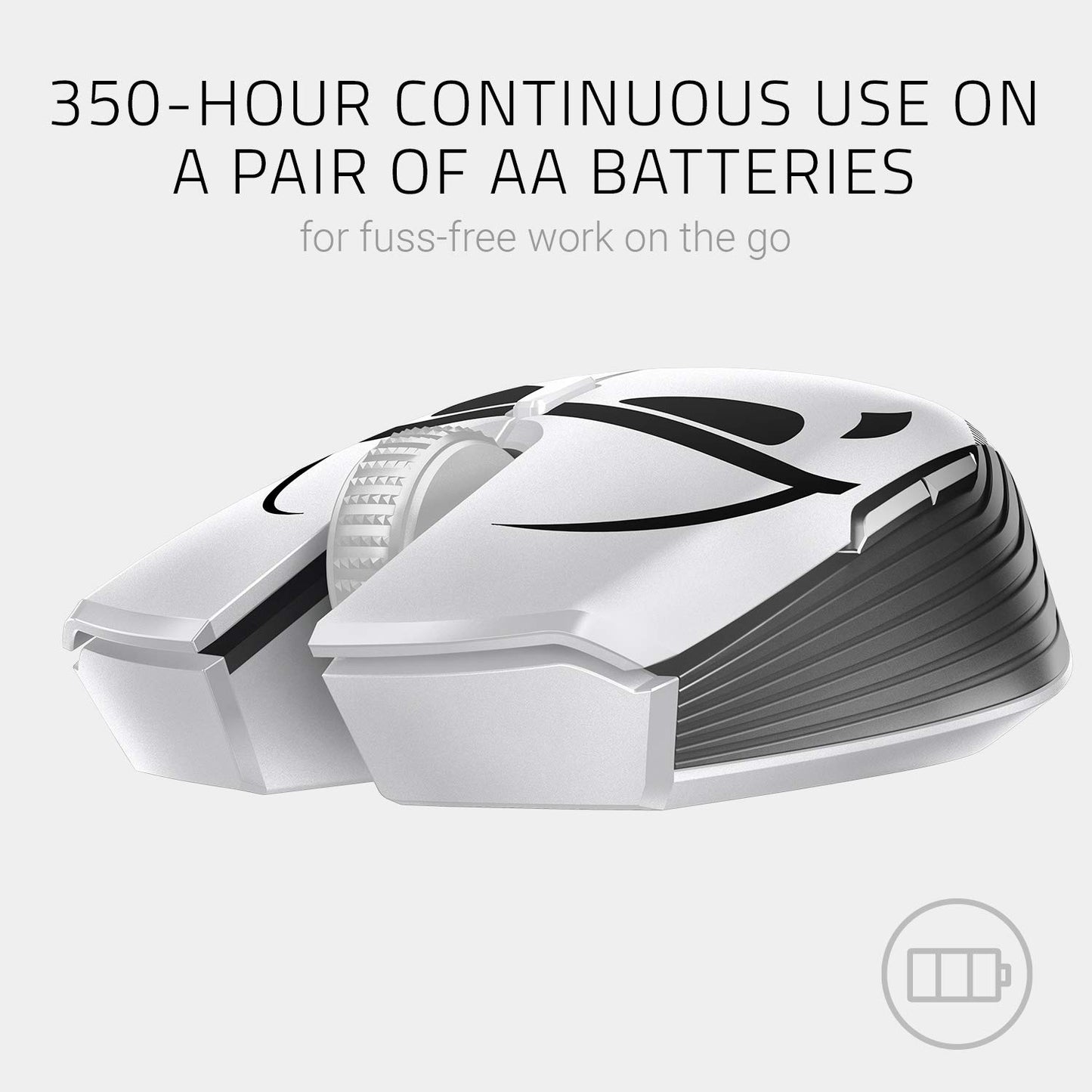 Razer Atheris Stormtrooper™ Wireless Gaming Mouse - 7,200 DPI Optical Sensor