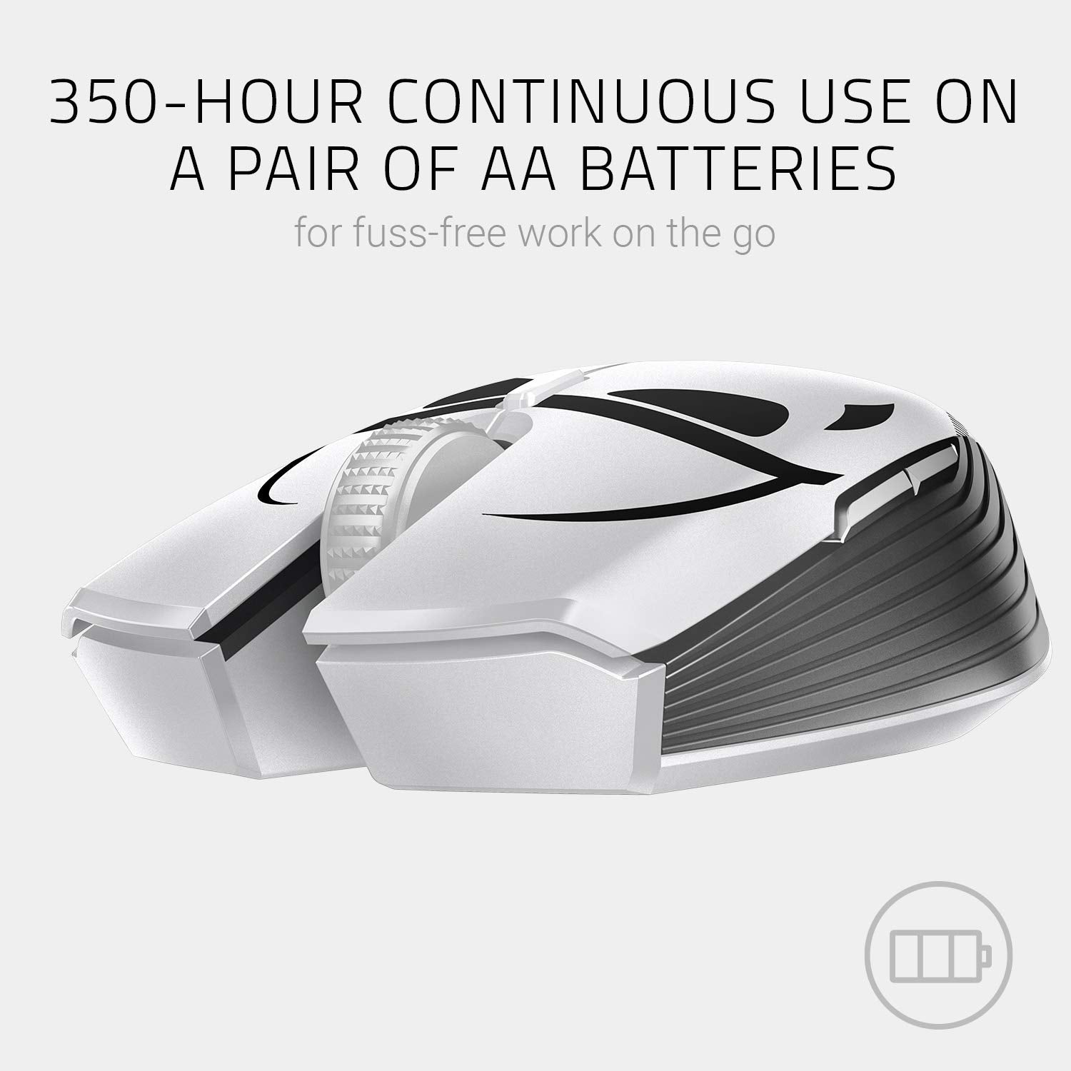 Razer Atheris Stormtrooper™ Wireless Gaming Mouse - 7,200 DPI Optical Sensor