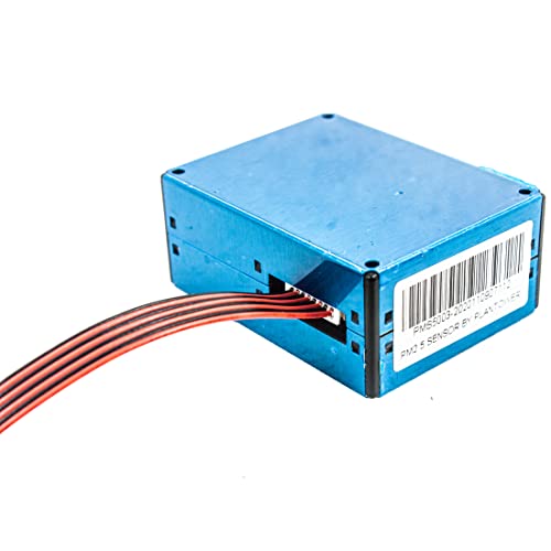 whiteeeen Sensor de calidad del aire PMS5003 PM2.5 PM10 y tablero de ruptura de 0.100 in Fácil de usar