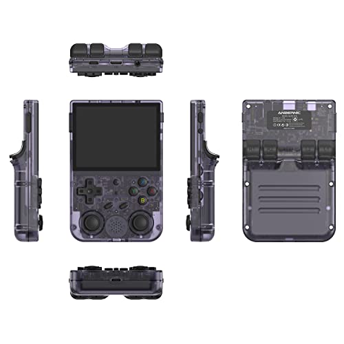 RG353V - Consola de juegos portátil de 3.5" visualización IPS de 640x480 CPU de alta resolución RK3566 Quad-Core OS Android 11 Linux 2G/64G+16G