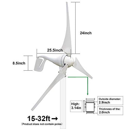 Generador de energía renovable Eco-Worthy multicolor/fantasía Mono Kit 	‎800W+200Ah Battery+1500W Inverter 	‎US-L04WTG400-24M180IUSX2-2