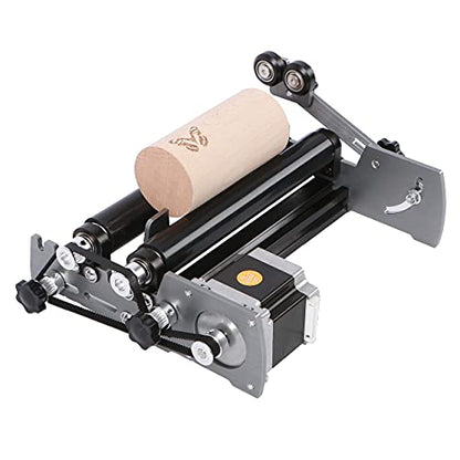 FoxAlien R57 - Módulo de grabado de rodillo giratorio de eje Y para objetos cilíndricos, superficie curvada para FoxAlien 4040-XE CNC Router máquina de grabado
