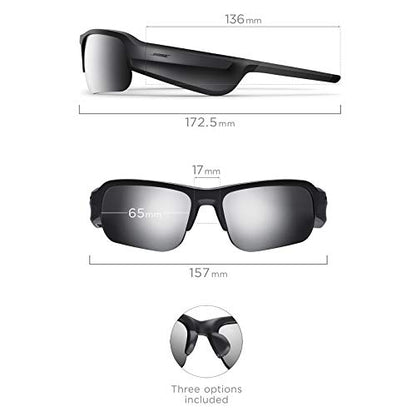 Bose Frames Tempo - Gafas de sol deportivas con lentes polarizadas y conectividad Bluetooth
