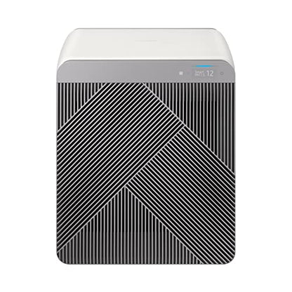 SAMSUNG BESPOKE - Purificador de aire cubo, eliminador de olores, sistema doméstico con filtración HEPA, purificación de 360 grados, modo mascota, control inteligente, atrapa el polvo, AX350A9350N, gris