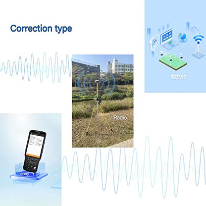 SMAJAYU GNSS Surveying Rover System LP80 de mano con receptor R26 RTK