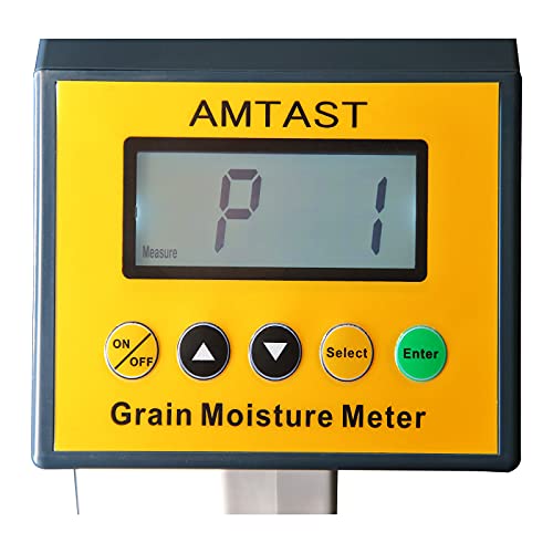 Medidor de humedad de grano inteligente Actualización Medidor de humedad de grano para 22 granos GM005