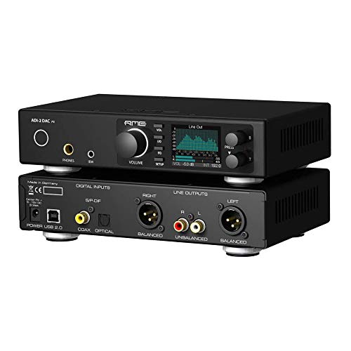 RME ADI2DACFS Ultra-fidelity PCM/DSD 768 kHz convertidor DA de 2 canales