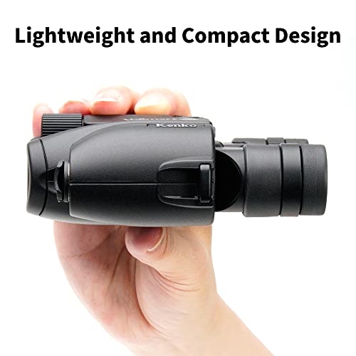 Kenko Binocular de estabilización de imagen VC Smart Compact Black 8 x 21, revestimiento completamente múltiple, revestimiento repelente al agua y aceite, para conciertos, al aire libre, observación de aves y observación de estrellas 351916