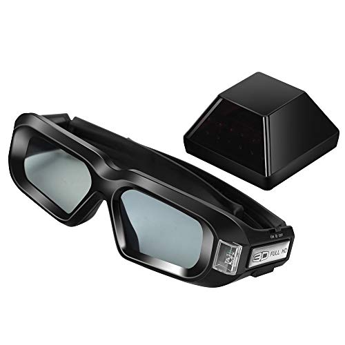 Kit de gafas estéreo 3D inalámbrico con emisor para tarjeta gráfica nVIDIA (kit de visión 3D 1, 2)